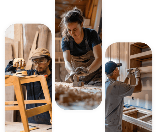 Artisan menuisier à Haillicourt