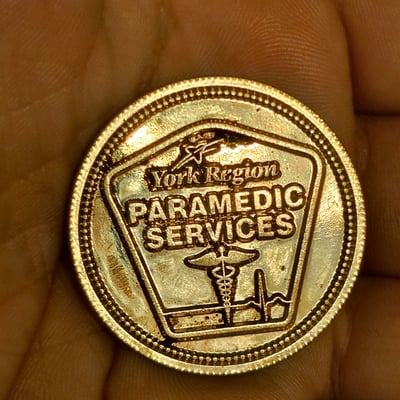 York Region Paramedic Services Leadership Challenge Coin - Image 1 of 2