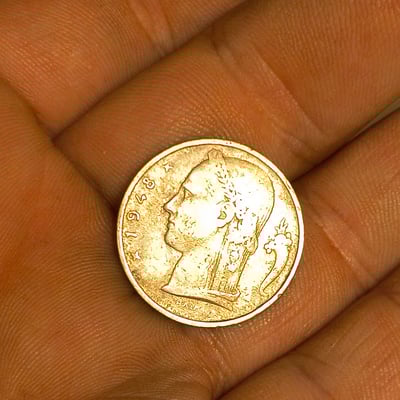 Belgian 5 Franc Coin - Image 2 of 2