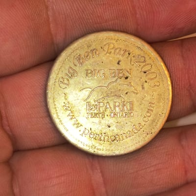 Perth Ontario Big Ben commemorative token - Image 2 of 2