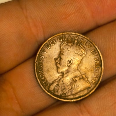 Canadian one-cent coin, 1913 - Image 1 of 2