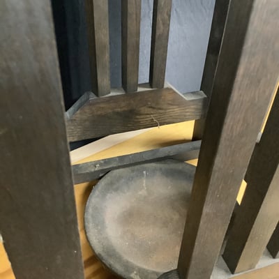 Craftsman Style Umbrella Stand & Accessories - Image 3 of 7