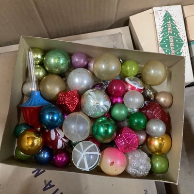 Vintage Christmas Ornaments - Image 10 of 12