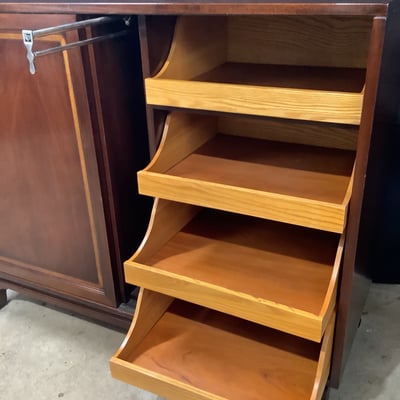 Johnson Furniture Co. Mens Bureau/Cabinet - Image 3 of 10