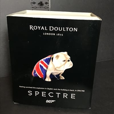 Royal Doulton Figurine - Jack the Bulldog / 007 Spectre - Image 2 of 8