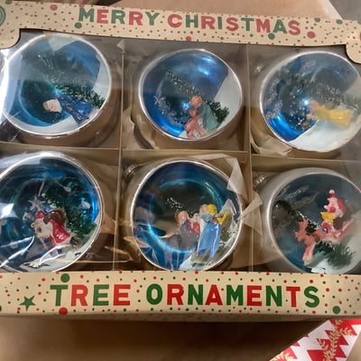 Vintage Christmas Ornaments - Image 5 of 12