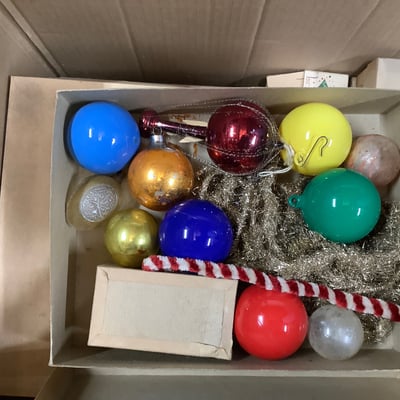 Vintage Christmas Ornaments - Image 7 of 12