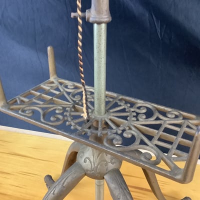 Cast Iron Book Stand & Dictionary  - Image 3 of 4