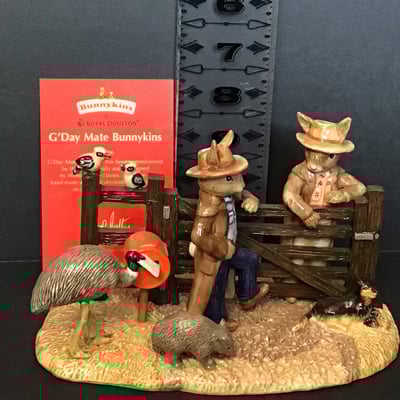Royal Doulton Bunnykins - G'Day Mate - Image 1 of 7