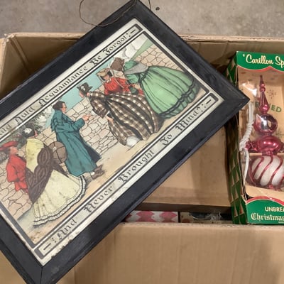 Vintage Christmas Ornaments - Image 1 of 12