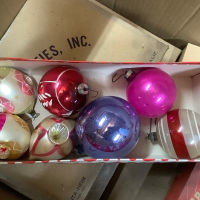 Vintage Christmas Ornaments - Image 9 of 12