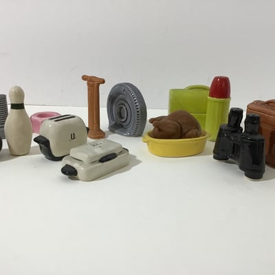 Household Ceramic Salt and Pepper Shakers - Image 1 of 4