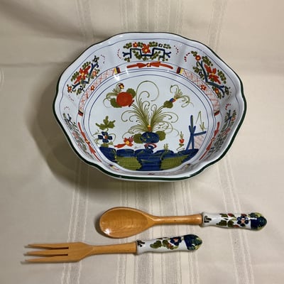 Biordi Hand painted ceramic serving ware  - Image 3 of 5