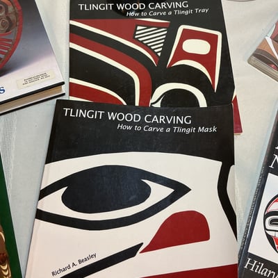 Northwest Coast Indigenous Art Books and Totem Pole Themed Tableware - Image 5 of 8