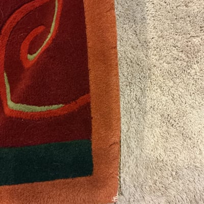 Multicolor wool area rug, matching runner, Nourison - Image 9 of 11