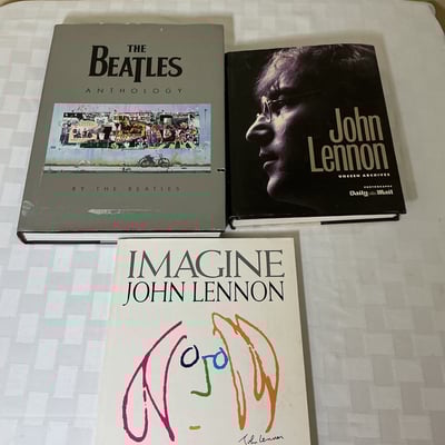 Beatles, Lennon, and Dylan music book collection  - Image 2 of 3