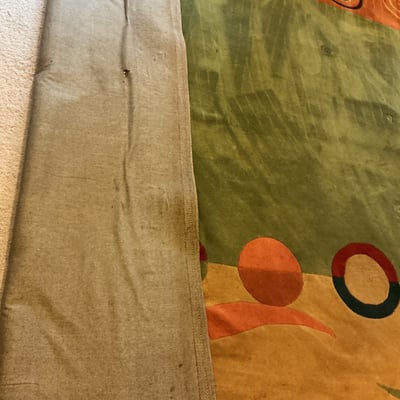 Multicolor wool area rug, matching runner, Nourison - Image 10 of 11