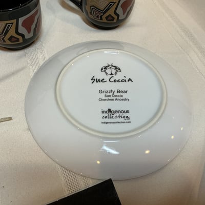 Northwest Coast Indigenous Art Books and Totem Pole Themed Tableware - Image 4 of 8