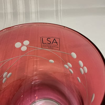 Art glass vases.  - Image 4 of 6