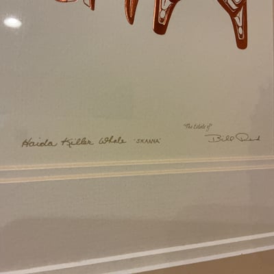 Framed Haida Indigenous Art Prints - Image 3 of 7