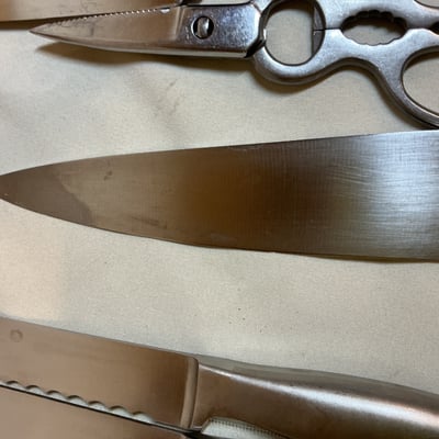 Cutlery with cutting boards and accessories, Calphalon, Victorinox  - Image 10 of 12