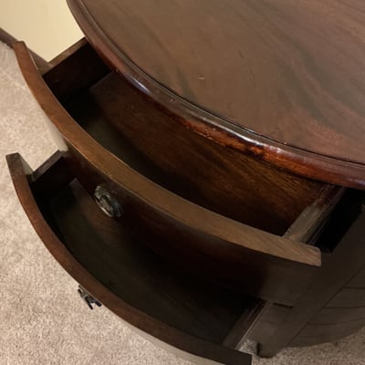 Bow-front Chest of Drawers - Image 5 of 7