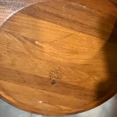 Danish Designs TEAK wooden round bowl - Image 8 of 10