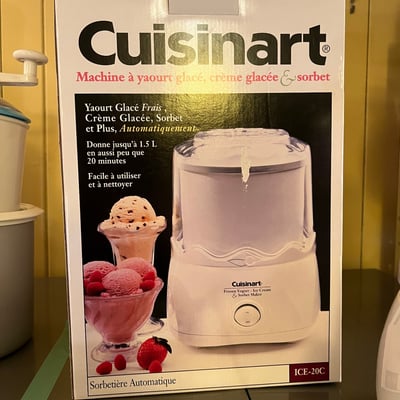Cuisinart Frozen Yogurt, Ice Cream & Sorbet Maker with Box - Image 2 of 6