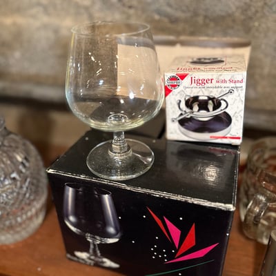 Vintage West Bend Penguin Ice Bucket & MCM Ruby Art Glass Ashtray & More - Image 4 of 8