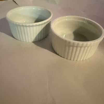 CorningWare French White bakeware set with ramekins - Image 11 of 29