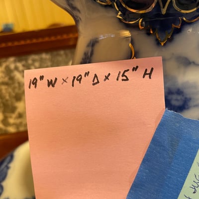 Antique Wash Jug & Basin w Gilt by Woods & Sons England - Image 12 of 13