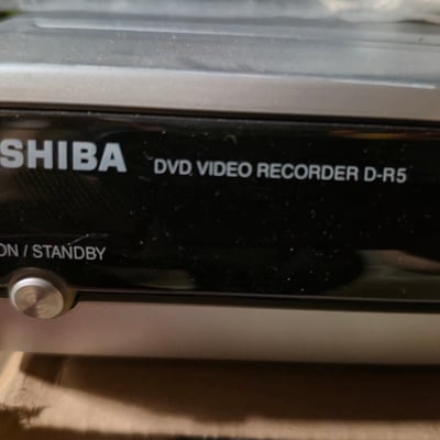 Toshiba DVD recorder with DVD collection and video head cleaner - Image 4 of 7