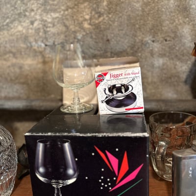 Vintage West Bend Penguin Ice Bucket & MCM Ruby Art Glass Ashtray & More - Image 5 of 8