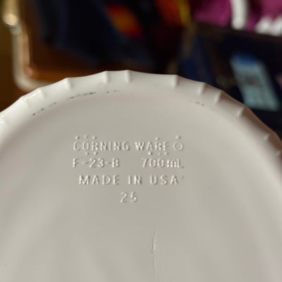 CorningWare French White bakeware set with ramekins - Image 27 of 29