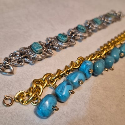 Assorted bracelets, bangles, earrings, and rings - Image 7 of 7