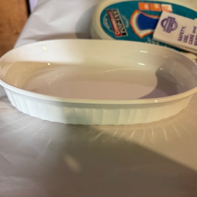 CorningWare French White bakeware set with ramekins - Image 25 of 29