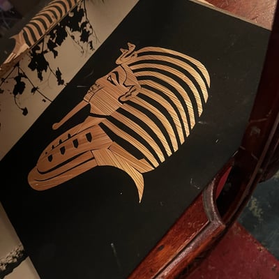 Egyptian-themed decorative art and artifacts - Image 8 of 14