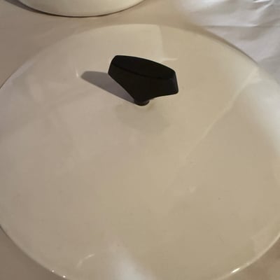 Vintage MCM Mid-Century White Corning Ware Buffet Server Set with Lids - Image 13 of 20