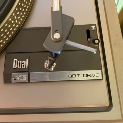 Vintage Dual CS 505-1 Turntable with Accessories and Sony Cabinet - Image 7 of 17