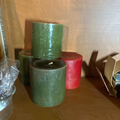 Vintage Dansk Designs Taper candles in original packaging and assorted candles - Image 5 of 5