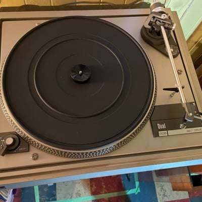 Vintage Dual CS 505-1 Turntable with Accessories and Sony Cabinet - Image 6 of 17