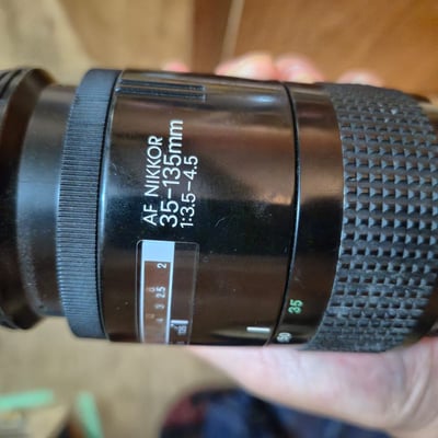 Nikon F90 film SLR camera with 35-135mm AF NIKKOR lens - Image 4 of 5