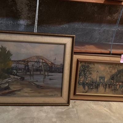 Two Framed Art Pieces - Image 1 of 8
