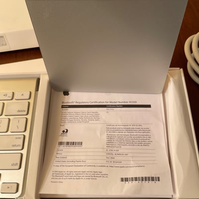 Apple wireless keyboards and trackpad - Image 3 of 3