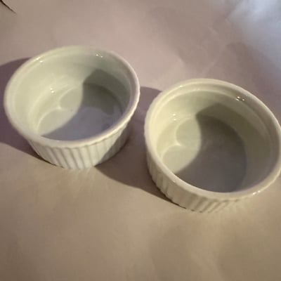 CorningWare French White bakeware set with ramekins - Image 12 of 29