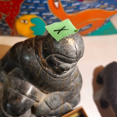 Assorted decorative art objects and clock - Image 2 of 3