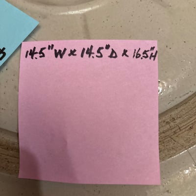 Medalta 8 Medicine Hat Alberta stoneware crock with lid - Image 6 of 6