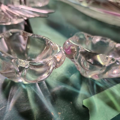 Crystal service ware and flatware - Image 3 of 6