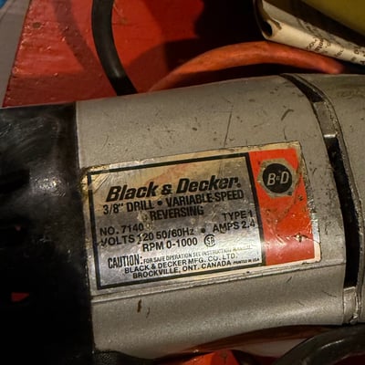 Black & Decker power tools collection (drill, jig saw, grinder/rotary tool) - Image 2 of 5