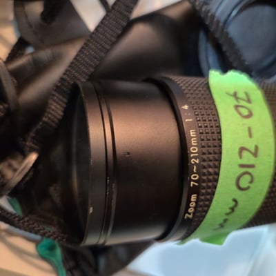 Nikon camera lenses and TC-16A teleconverter - Image 4 of 5